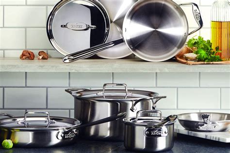 Pieces 12 (including 5 lids) Dishwasher Safe Yes. . Best stainless steel cookware